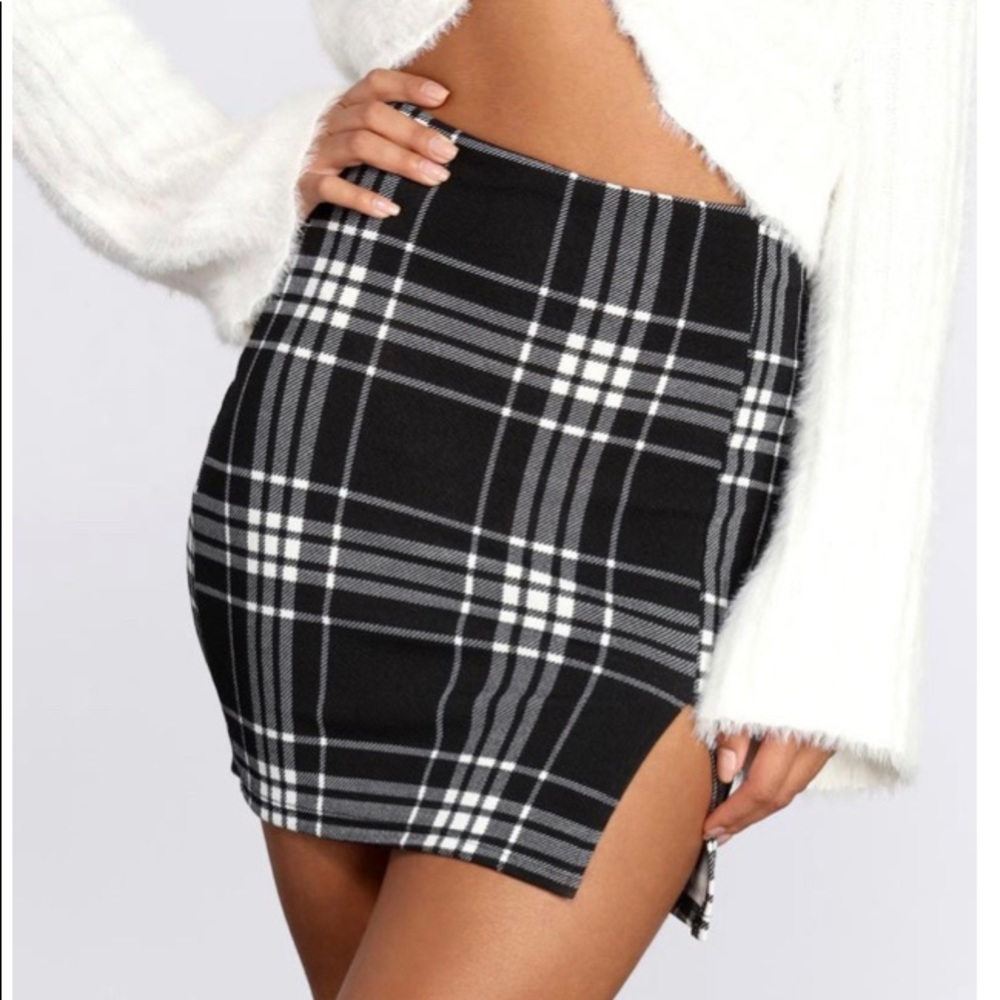 Mad for Plaid Mini Skirt